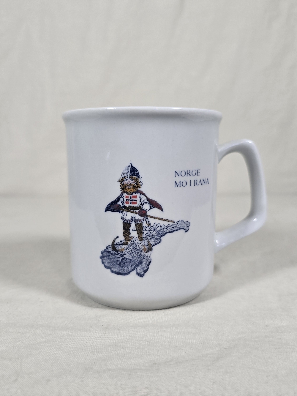 Norway Mo i Rana Norge Viking Troll Souvenir Coffee Mug Scandinavian